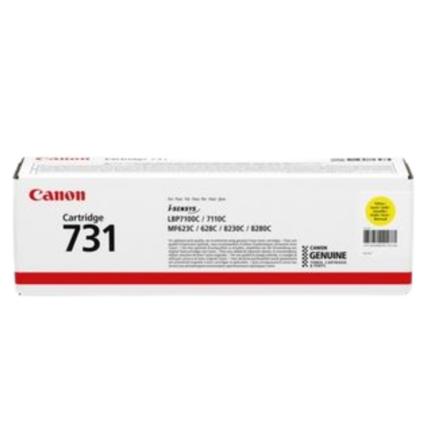 Original Canon 731 Yellow Toner Cartridge