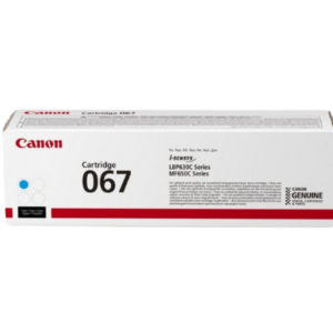 Original Canon 067 Cyan Toner Cartridge