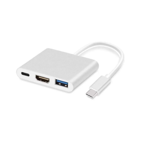 Type-C to Hdmi 3 in 1 Adapter