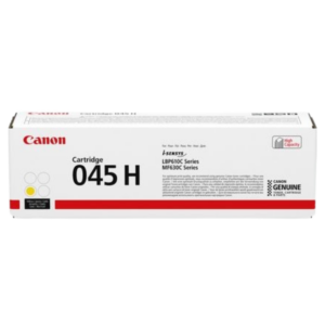 Original Canon 045H Yellow Toner Cartridge