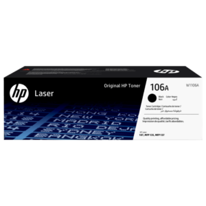 Original HP 106A Black Toner Cartridge (W1106A)
