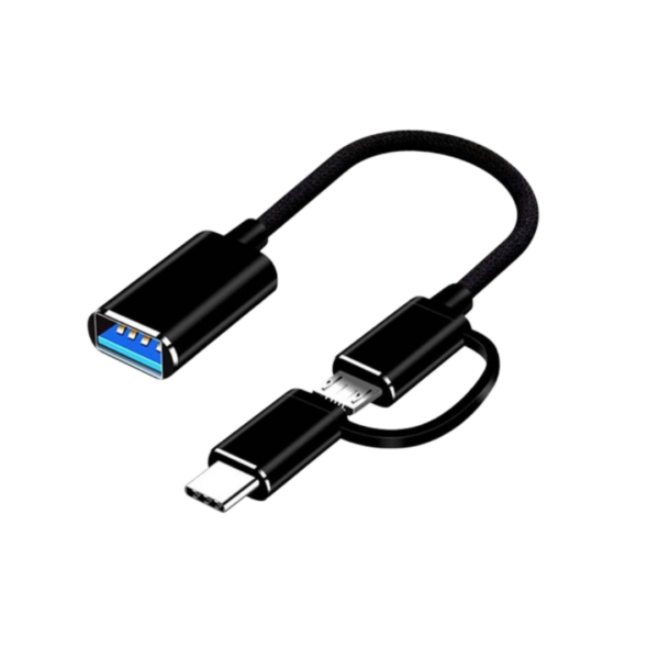 2 in1 OTG Line Type-C + Micro