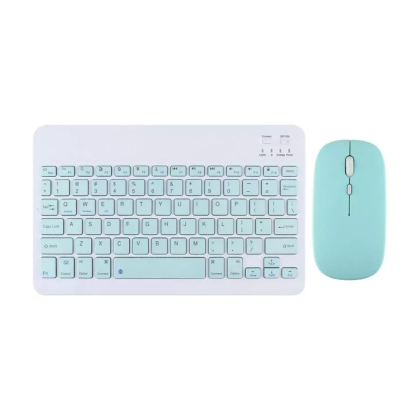 Rechargable Mouse and Key Kit Mini Wireless Bluetooth