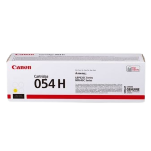 Original Canon 054H Yellow Toner Cartridge