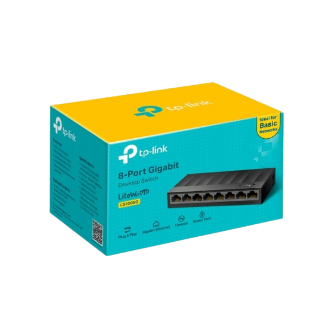 TP-Link 8 Port Switch Gigabyt 10/100/1000