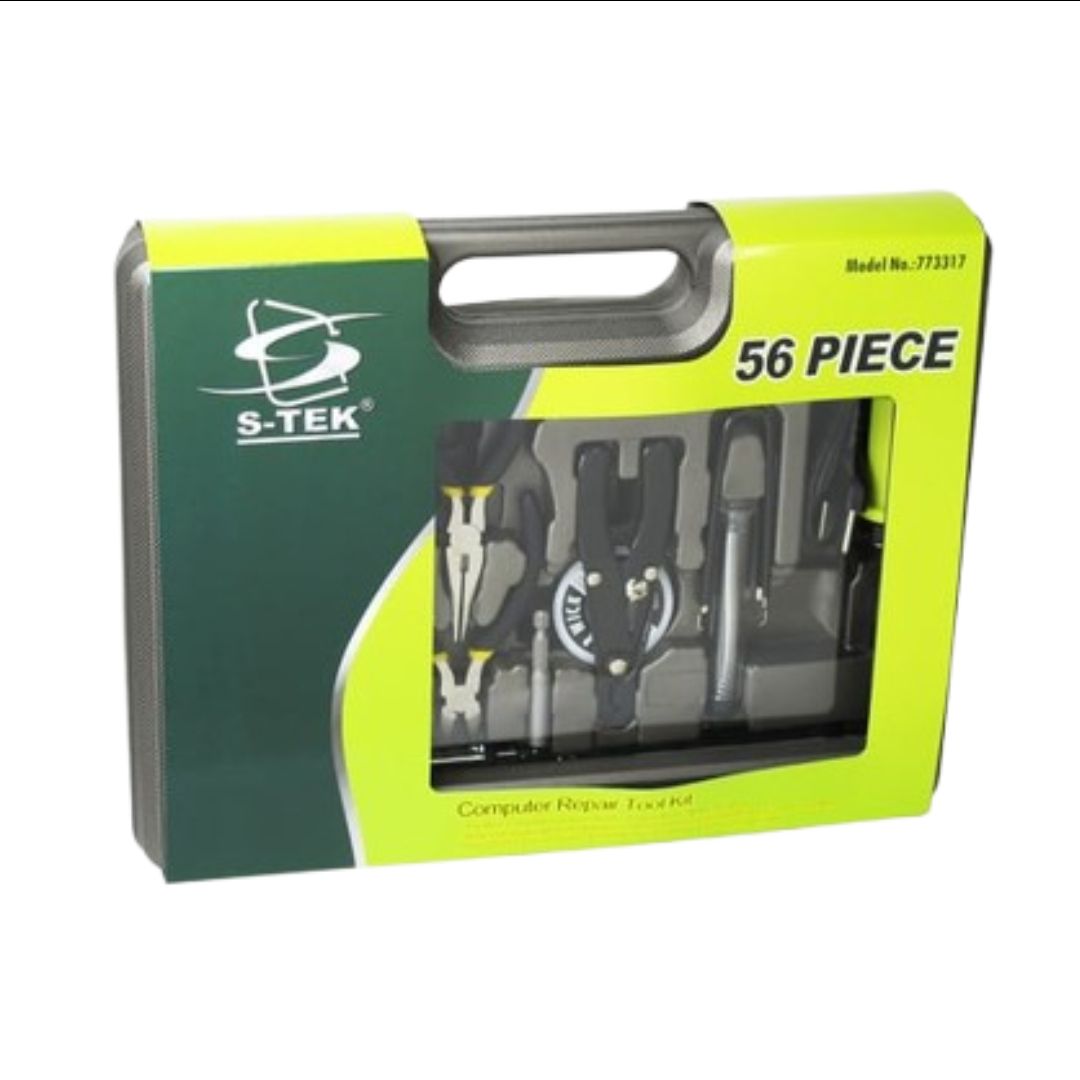 S-TEK 56 Pieces Computer Tool Kit