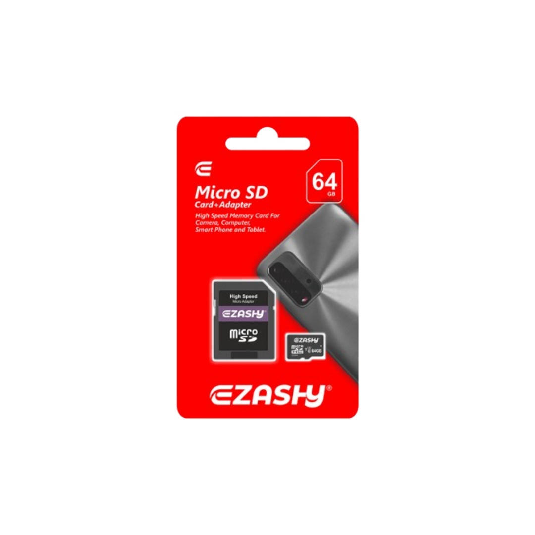 64GB Ezashy Micro SD Plus Adapter (Memory Card)
