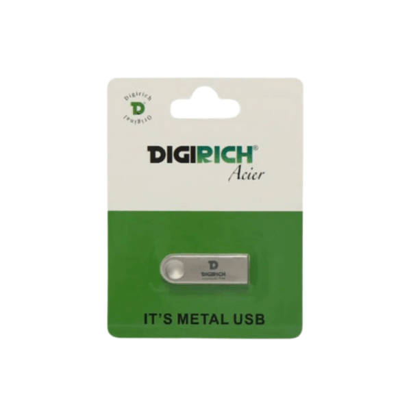 8GB Digirichi metal Acier Flash