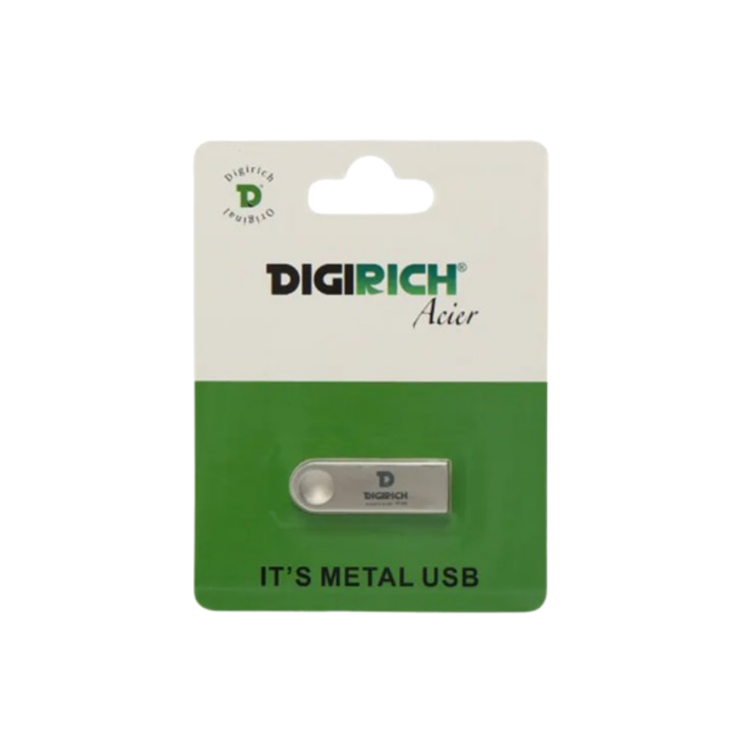 8GB Digirichi metal Acier Flash