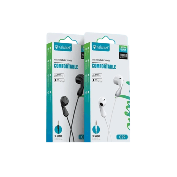 Celebrat G29 Earphones with Jack