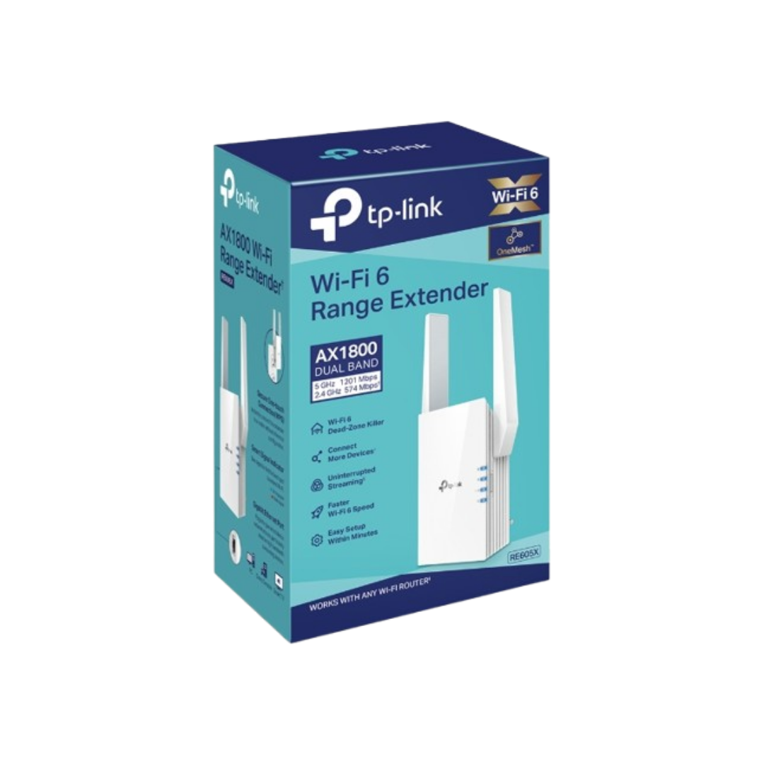 TP-Link AX1800 RE605X Dual Band Range Extender