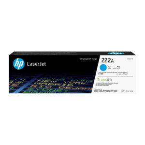 Original HP 222A Cyan Toner Cartridge (W2221A)