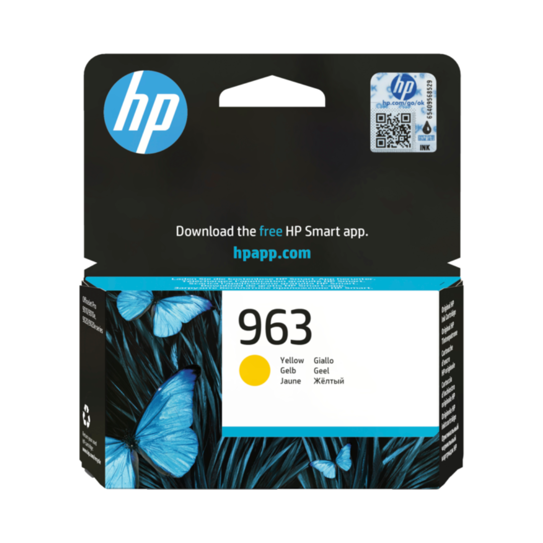HP 963 Yellow Ink Cartridge (Standard)