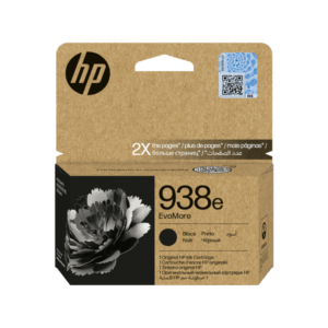 HP 938e EvoMore (XL) Black Ink Cartridge (High-Yield)