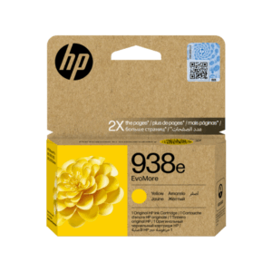HP 938e EvoMore (XL) Yellow Ink Cartridge (High-Yield)