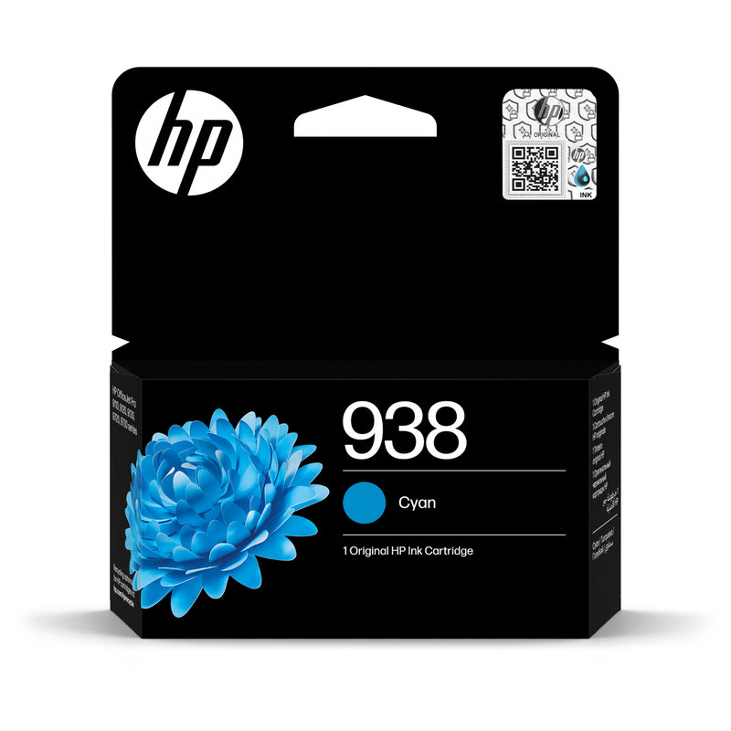 HP 938 Cyan Ink Cartridge (Standard)