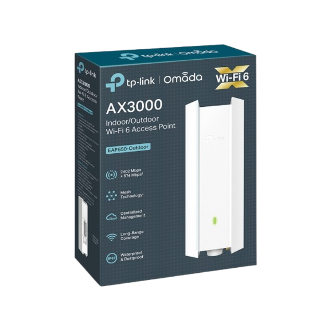 Tp-Link EAP650-Outdoor AX3000 WiFi 6 Access Point - Image 2