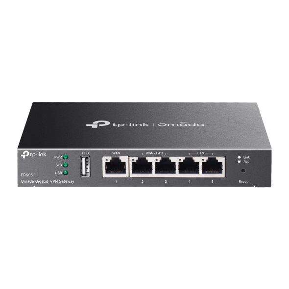 Tp-Link ER605 V2 Omada Gigabit VPN Gateway Switch