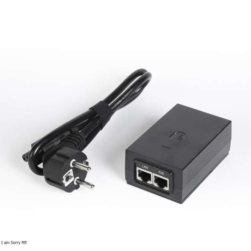 UBIQUITI 48V (0.5A) GIGABIT ETHERNET POE ADAPTER