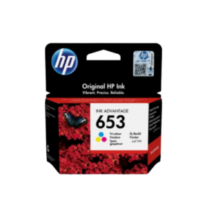 HP 653 Tri-Color Original Ink Advantage Cartridge