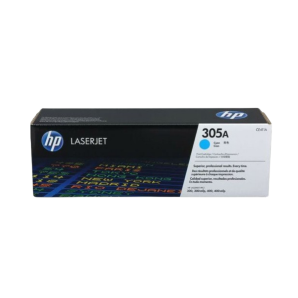 Toner Cartridge HP 305A Cyan Original (CE411A)